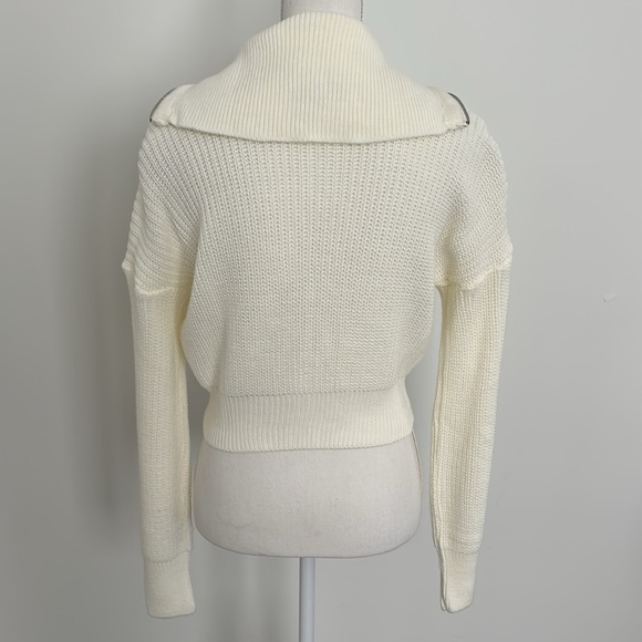 ASOS Cream Crop Sweater - Picture 5 of 5